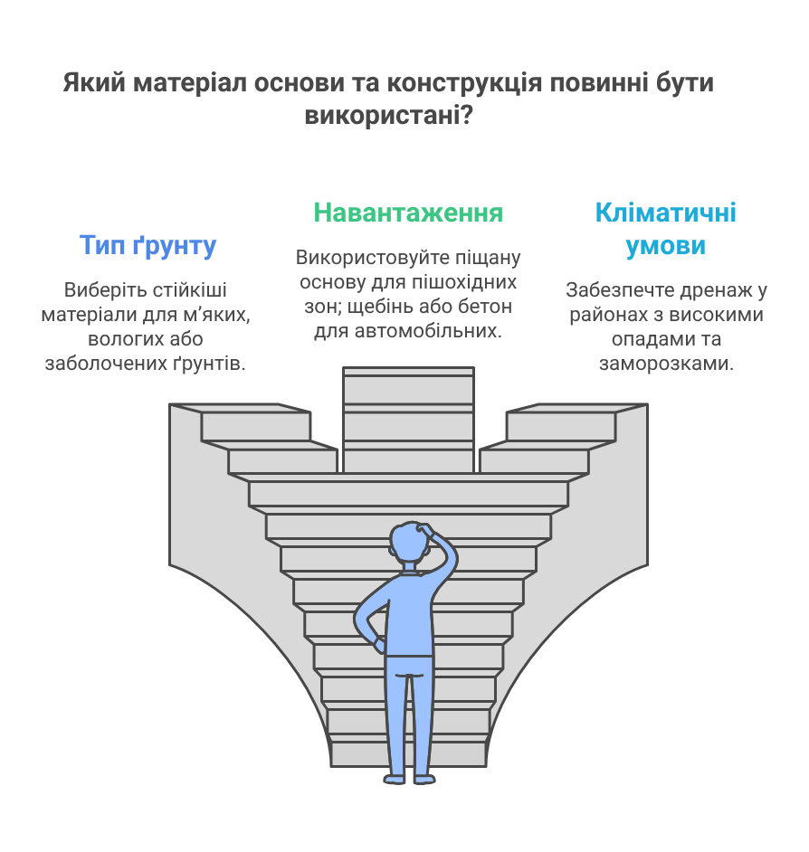 Як обрати основу під бруківку: ключові фактори