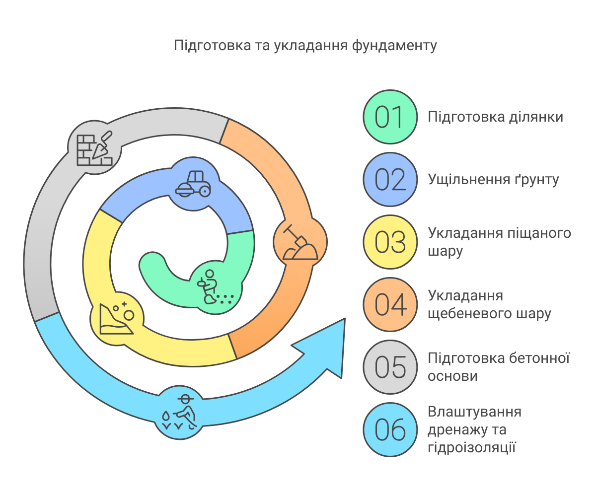 Технологія укладання основи: покрокова інструкція