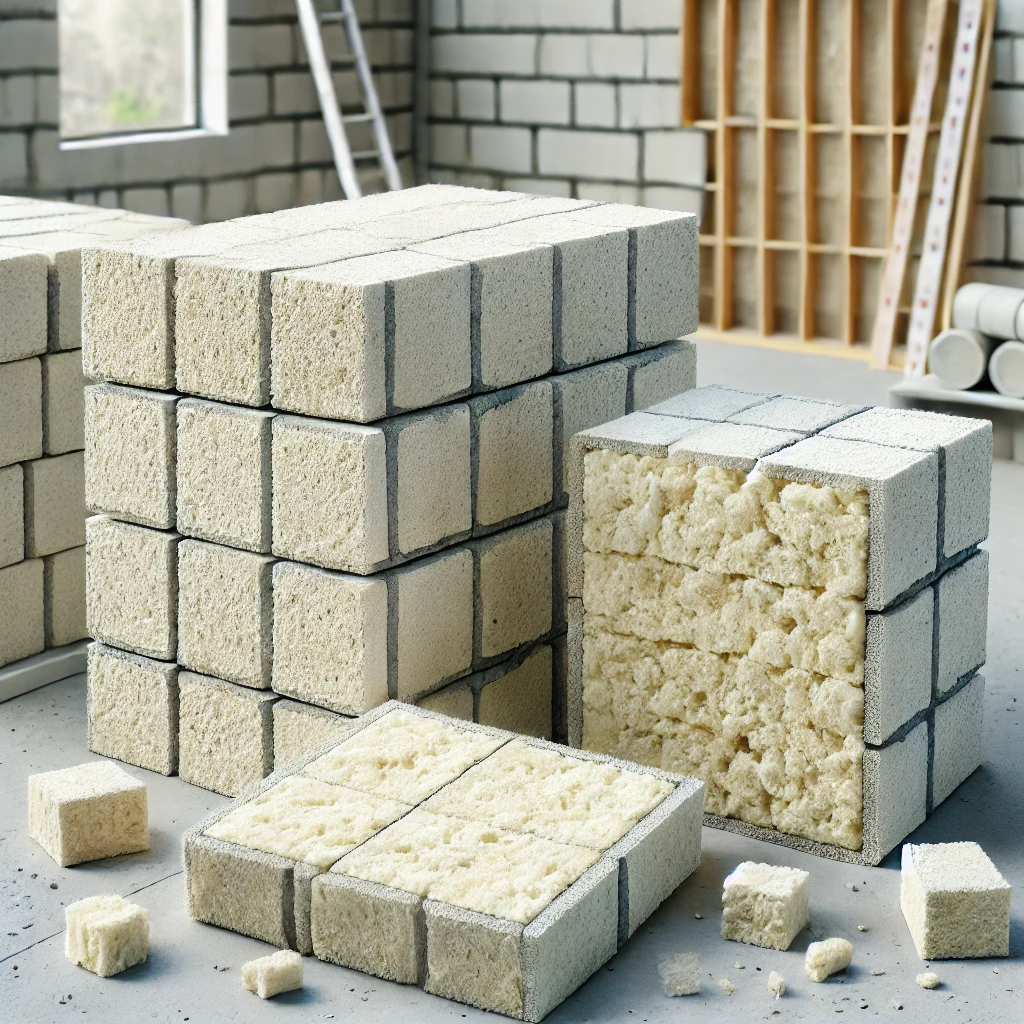 Thermal insulation brick