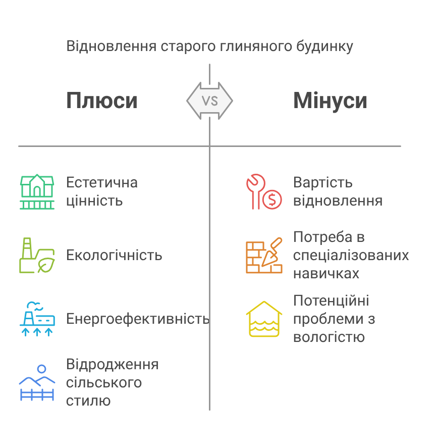 Чому ж варто вкладати зусилля у відновлення старого глиняного будинку_ Ось кілька причин