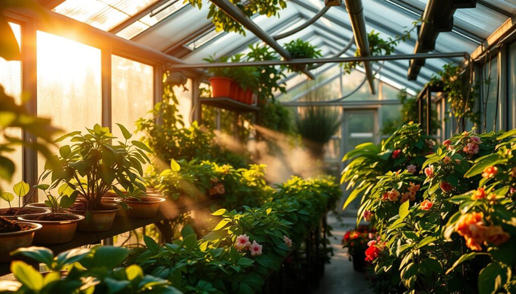 verzorging van planten in de kas