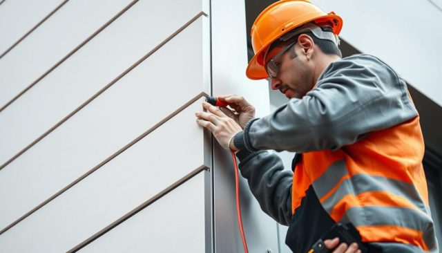 Instalación de paneles térmicos