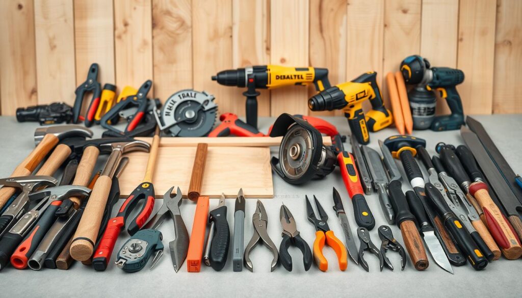 outils de construction