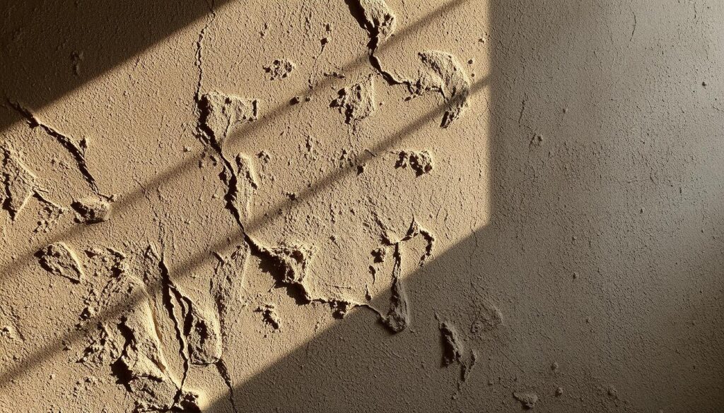 decorative plaster on rough surfaces