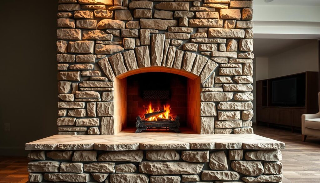 fireplace cladding