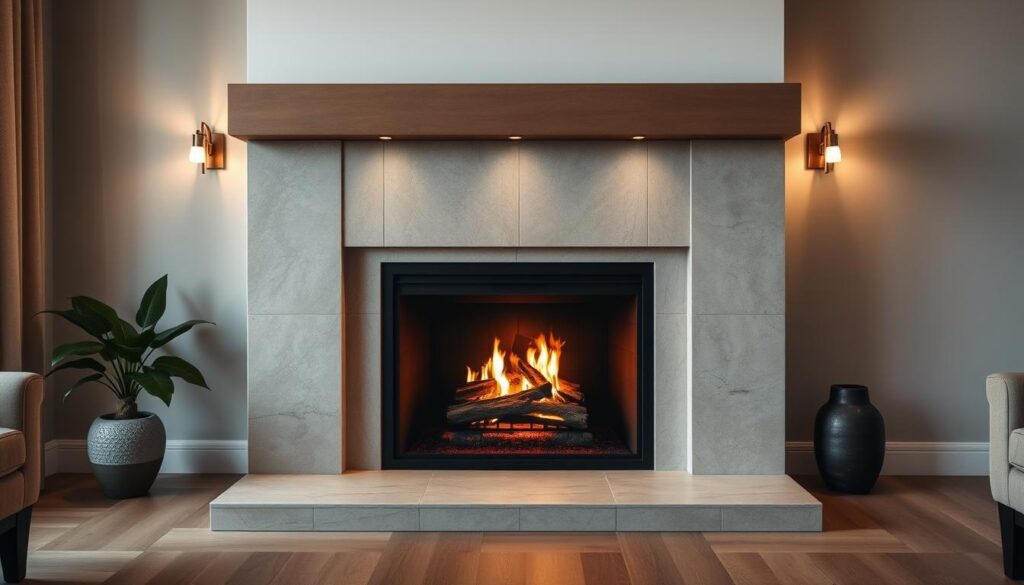 fireplace cladding