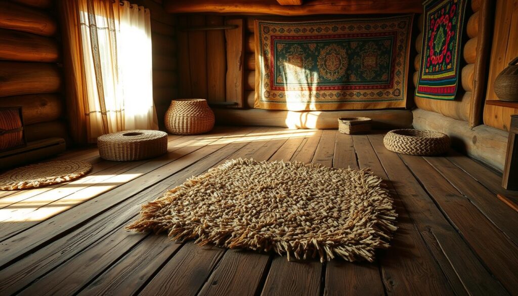 floor in a Ukrainian house